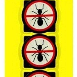 Pack of 3 Ant Traps by Pest Police - Non-Toxic, Pre-Baited Glue Disposal