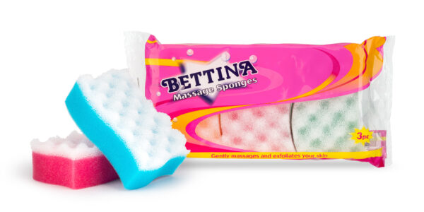 Pack of 3 BETTINA Massage Sponges