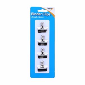 Pack of 4 Tiger 30mm Binder Clips