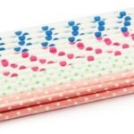Pack of 40 Polka Dot Design Mixed Color Paper Straws