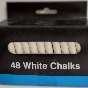 Pack of 48 White Chalks