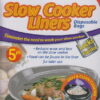 Pack of 5 Slow Cooker Liner Bags