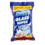 Pack of 50 Duzzit Glass Cleaning Wipes