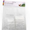 Pack of 50 Resealable Craft Bags in Assorted Sizes, 20 x 27