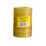 Pack of 6 Prima Clear Tape Rolls, 24mm x 40m
