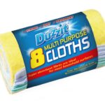 Pack of 8 Duzzit All-Purpose Cleaning Cloths