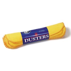 Pack of 8 Globe Mill Yellow Dusters