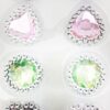 Pack of 8 Plastic Toy Gem Rings for Girls and Princesses