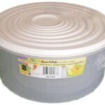 Pack of 8 Round Plastic Containers