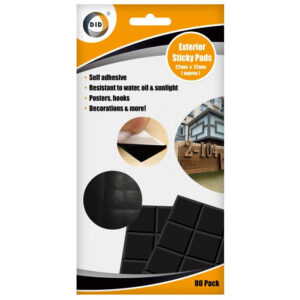 Pack of 80 Outdoor Adhesive Pads