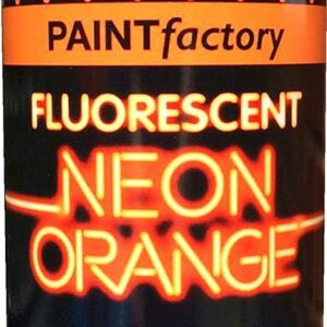 Paint Factory Multi-Use Neon Orange Spray Paint, 200ml