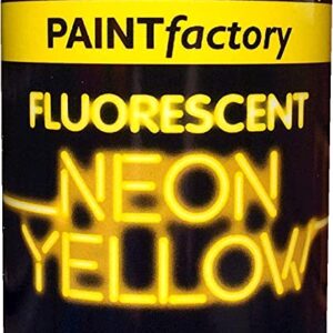 Paint Factory Multipurpose Neon Yellow Paint 200ml