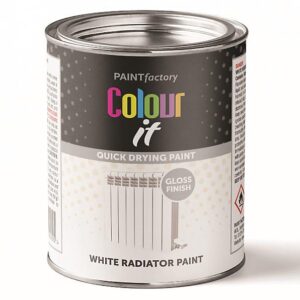 PAINT FACTORY QUICK-DRYING WHITE RADIATOR PAINT 300ML