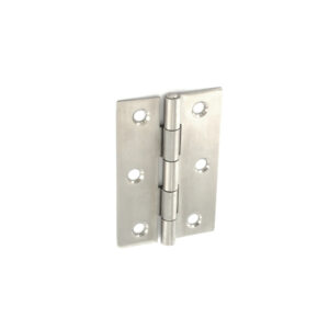 Pair of Securit S4288 Satin Stainless Steel 75mm Butt Hinges