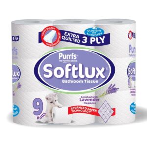 Pallet of 240 Softlux Lavender Toilet Paper