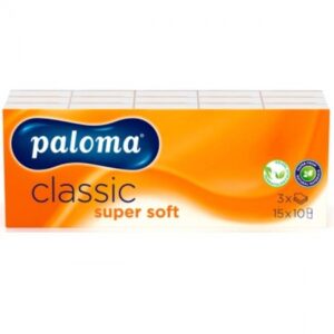 PALOMA 3-Ply Pocket Tissue - Pack of 10