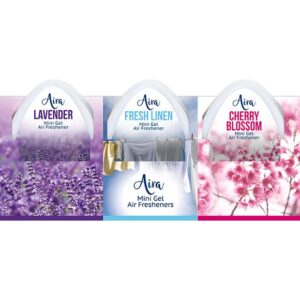 PAN AROMA 3-Pack Mini Gel Air Fresheners