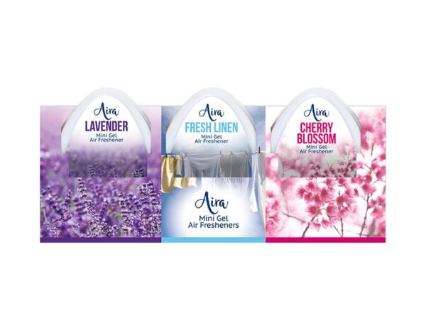 PAN AROMA 3-Pack Mini Gel Air Fresheners