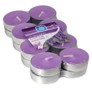 Pan Aroma Lavender Scented Tea Light Candles, Pack of 16