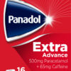 Panadol Extra Advance 500mg Tablets, Pack of 16