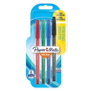 Papermate Inkjoy Assorted Pack of 4 (Blister Pack)