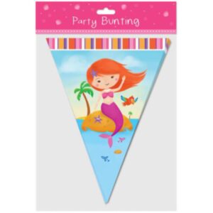 PARTY BUNTING WITH MERMAID DESIGN