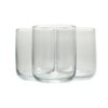 PASABAHCE ICONIC 280ML WATER GLASS TUMBLERS, PACK OF 3