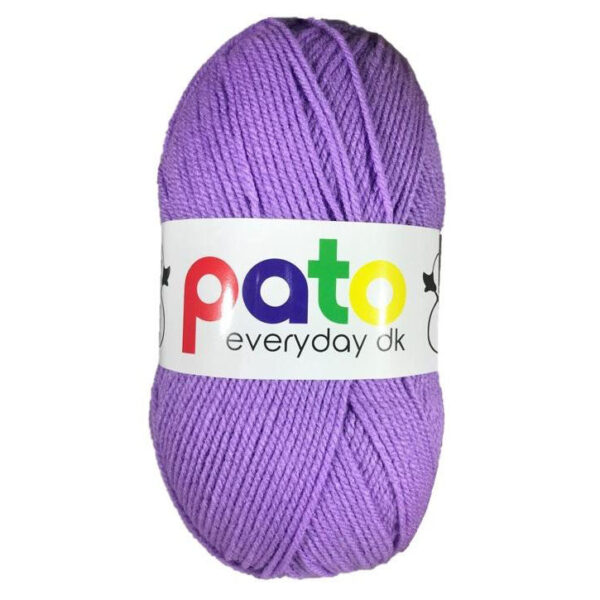 Pato Everyday Double Knitting Yarn Lilac - Case of 10" refers to a bulk package of yarn, specifically designed for knitting, in the color lilac. This product is likely aimed at...