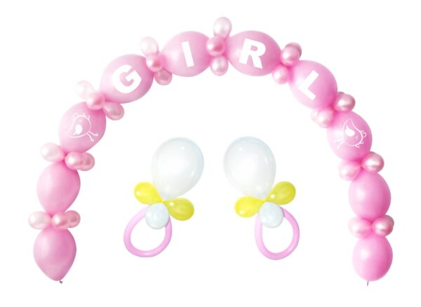 PAYASO PINK BALLOON ARCH KIT FOR BABY SHOWER