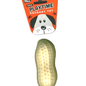 Pet Touch Assorted Squeaky Dog Toys - Corn, Peanut, and Potato