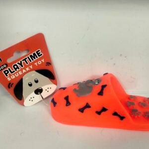 Pet Touch Dog Toy: Squeaky Slipper