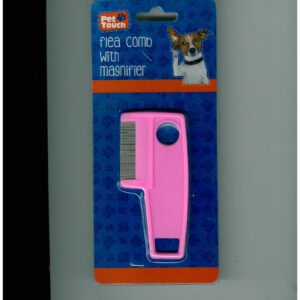 Pet Touch Flea Comb with Magnifier