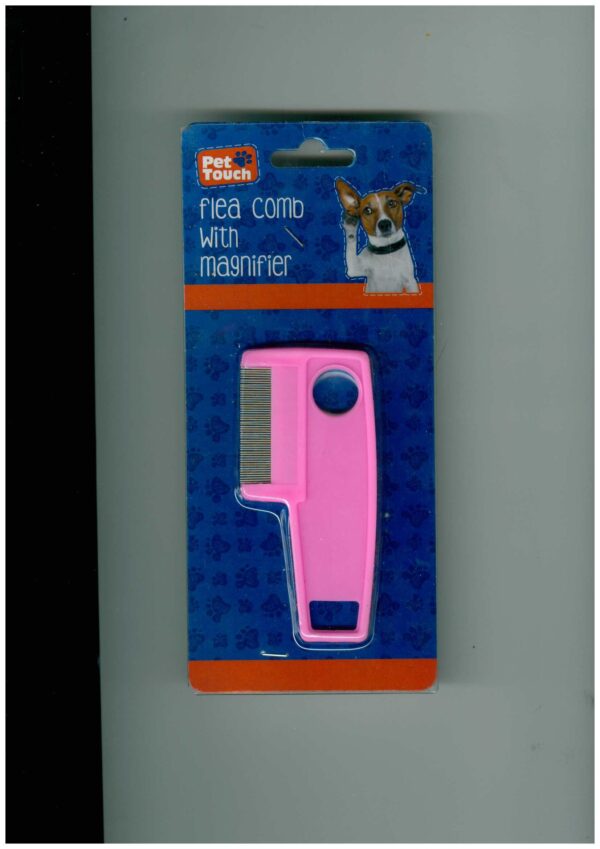 Pet Touch Flea Comb with Magnifier