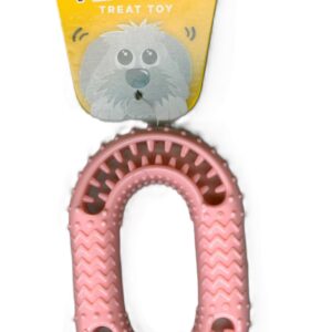 PET TOUCH TPR LOOP DOG TREAT TOY