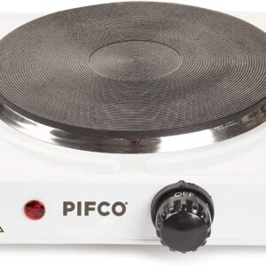 PIFCO 1.5KW Electric Single Burner Hot Plate