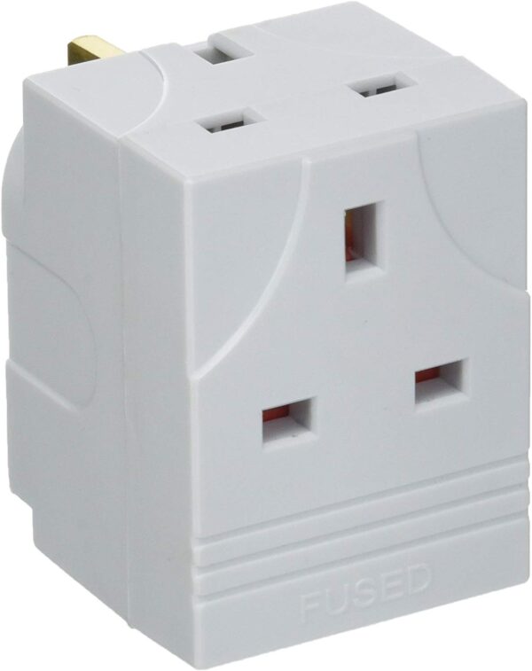 PIFCO 3-Outlet Power Adapter