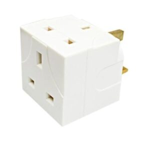 PIFCO Dual Outlet Power Adapter