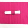 Pink Ribbed Cotton Table Placemats for Party Decoration