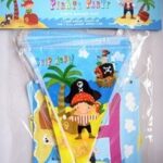 Pirate Party Banner Set - Includes 1 Banner and 1 Flag Banner - PJPG