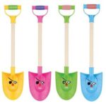 Pirate Spade with Wooden Handle - 49cm - Various Colors