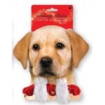 Plaid Red and White Pet Collar with Jingle Bells for Cats and Dogs