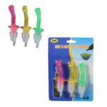 **Plastic Bottle Stoppers - Set of 3**