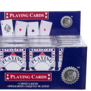 Plastic coated playing cards are a durable and water-resistant option for card games, making them ideal for frequent use or environments where they might get wet. The dimensions...