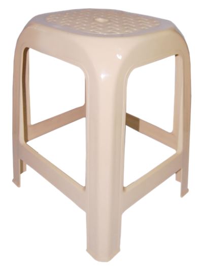 Plastic Hobby Stool in Assorted Colors, Large Size