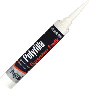 Polycell Trade Polyfilla Decorators Caulk in Brilliant White, 290ml