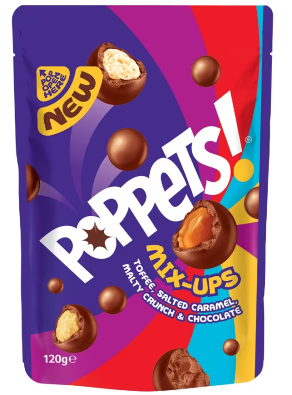 Poppets! Assorted Mix Bag 120g