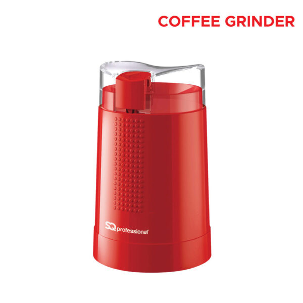 **Power**: It features a 150-watt motor, providing sufficient power to grind coffee beans quickly and effectively