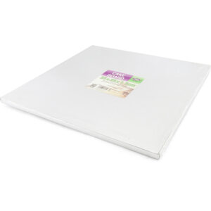 PPS 14-Inch Square Silver Cake Boards, Pack of 5 (35x35x1.2cm)