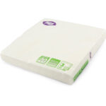 PPS 3-Ply Napkins, 40cm x 40cm, Pack of 20 - White