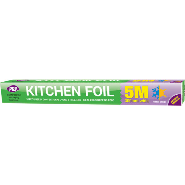 PPS Food Kitchen Aluminum Foil - 5m x 300mm